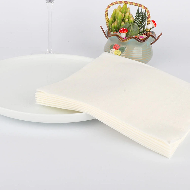 Tovaglioli di carta per il pranzo quotidiano della casa
